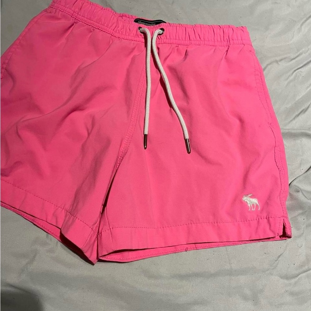 Abercrombie & Fitch Pink Athletic Shorts